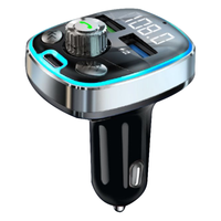 纽曼车载MP3蓝牙接收器 u盘无损音乐汽货车载mp3播放器免提电话车载充电器快充苹果PD 20W 12V/24v轿货-氛围灯+超级快充+PD口X12