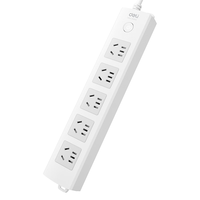 deli 得力 18204 新国标插排 五位五孔 3m