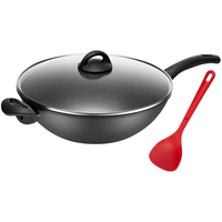 巴拉利尼（BALLARINI）炒锅不粘锅家用中式炒菜锅具平底煎炒两用锅煎蛋锅燃气灶通用炒锅 【焕】5层耐磨涂层 炒锅 32cm