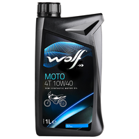 WOLF摩托车机油 10W-40 合成技术 豪爵宗申铃木uy125踏板 1升 【铃木uy125豪爵】10W-40