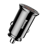 BASEUS 倍思 BS-C16Q1 车载充电器 黑色 30W