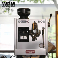 WPM 咖啡机惠家KD-310GBS家用意式半自动咖啡机研磨冲煮一体机小型咖啡白色咖啡机咖啡 白色单机+大礼包