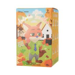 名创优品 迪士尼疯狂动物城秋日庄园手办盲盒桌面摆件玩具周边单盒