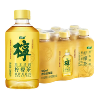  C'estbon/怡宝 迷你分享装 柠檬茶  柠檬茶小瓶装 300mL*6瓶 300