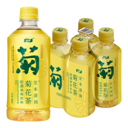 怡宝 至本清润菊花茶植物饮料450ml*4瓶