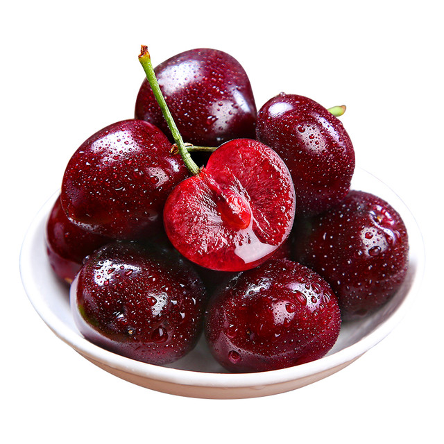 淘金币可用、88VIP：喵满分 智利进口车厘子礼盒XL（24-26mm）5斤