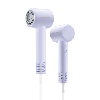 康夫 高速电吹风机16亿负离子护发家用大功率大风力吹风筒F20紫