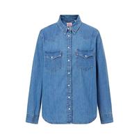 Levi's李维斯春季女士牛仔衬衫简约舒适时尚潮流上衣