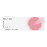 晶硕 小粉片透明隐形眼镜 日抛5片