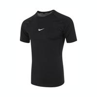 限尺码：NIKE 春夏男短袖T恤 速干透气 紧身衣 运动休闲FB7933-100白