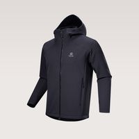 KAILAS凯乐石户外运动防风登山藏柏保暖连帽软壳外套男KG2532111