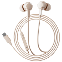 移动端、京东百亿补贴：联想 入耳式有线耳机type-c智能降噪高清麦克风电竞重低音直播吃鸡办公学习睡眠游戏适用小米华为YF14米