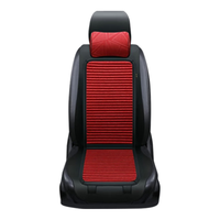 MENGXUAN 梦选 汽车坐垫荞麦壳亚麻座套四季通用座椅套座垫新迈腾宝来途观L途岳 五座全车坐垫