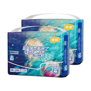 宜婴 新梦想家拉拉裤2XL56 超薄全包臀婴儿小内裤