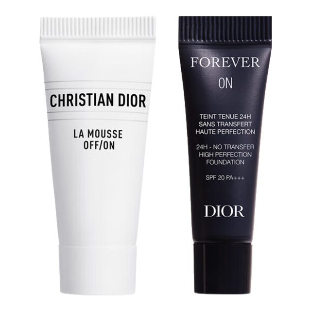 Dior 睡莲洁面5ml+粉底液2.7ml 0N