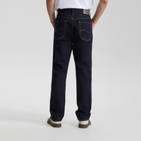 Lee【张凌赫代言】25秋冬新726直筒不易褪色深蓝色磨毛男牛仔裤保暖 深蓝色 32
