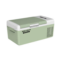 indelB 车载冰箱压缩机15L低噪音(≤35分贝)纯车用-S15绿APP智能款12V24V