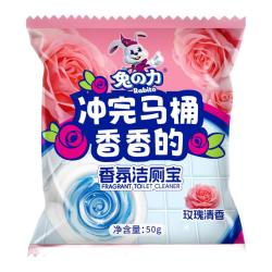 兔の力 香氛蓝泡泡洁厕宝 10颗