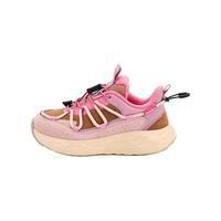 SMIBU童鞋儿童运动鞋2025秋户外棉鞋男童女童登山鞋冬加绒 山花粉 秋款单里 37码