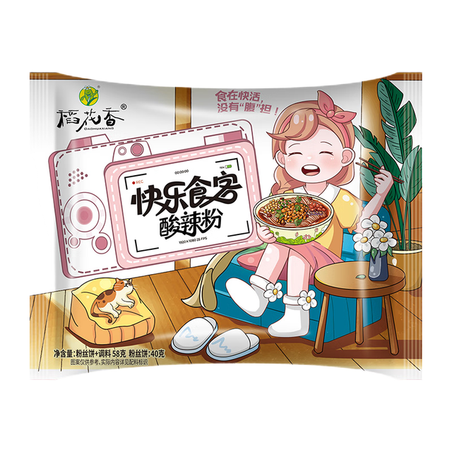 稻花香 酸辣粉袋装 58g