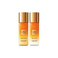 巴黎欧莱雅 L'OREAL PARIS欧莱雅护肤品套装金致臻颜花蜜水乳化妆品乳液面霜小蜜罐礼盒全套巴黎 精华蜜22ml+乳液22ml(新客体验)