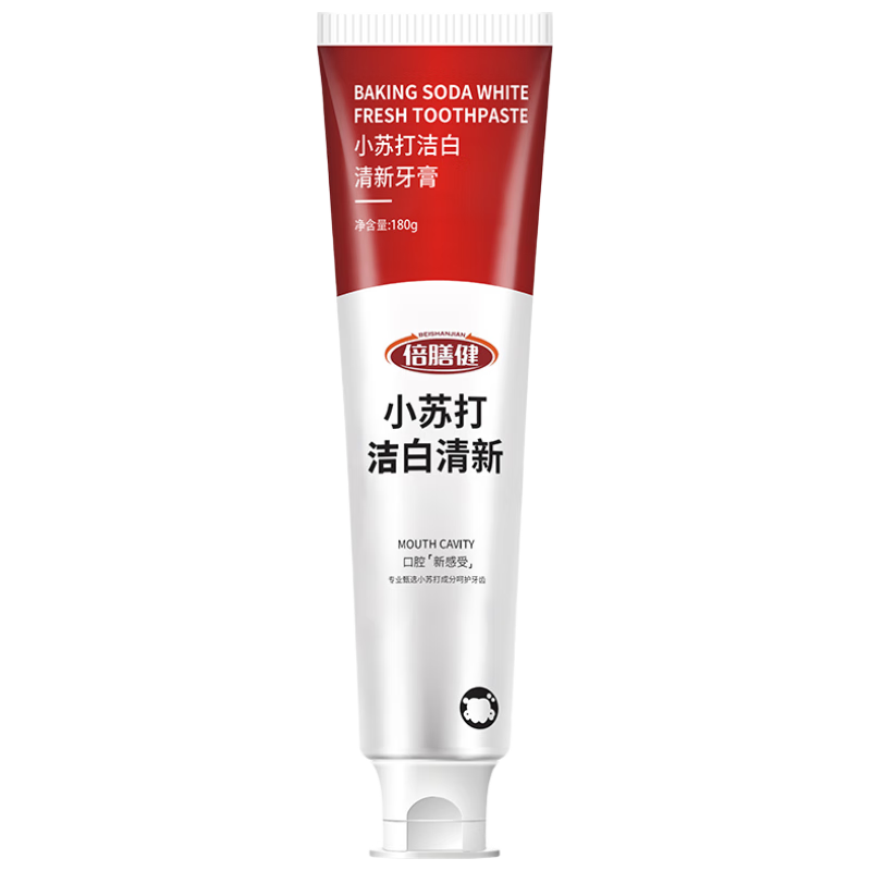  倍膳健 护龈亮白 牙膏  180g*2支