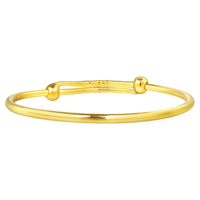 Chow Sang Sang 周生生 87765K 儿童圆棍儿足金手镯 7.6g