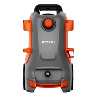 亿力高压洗车机家用220V高压洗车水枪洗车庭院清洗卷轴收纳5780G