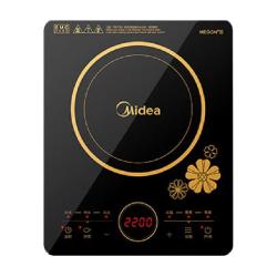 美的 大功率电磁炉炒菜火锅一体全套小型电池炉家用款