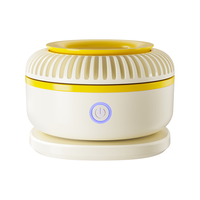 蓝宝BLAUPUNKT果蔬清洗机食材净化机无线便携式水果蔬菜家用食材净化机小型全自动清洗蔬菜去农残 黄色