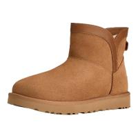 保暖服饰、淘金币可用：UGG 秋季女士时尚舒适保暖平底圆头经典迷你休闲雪地靴1174514