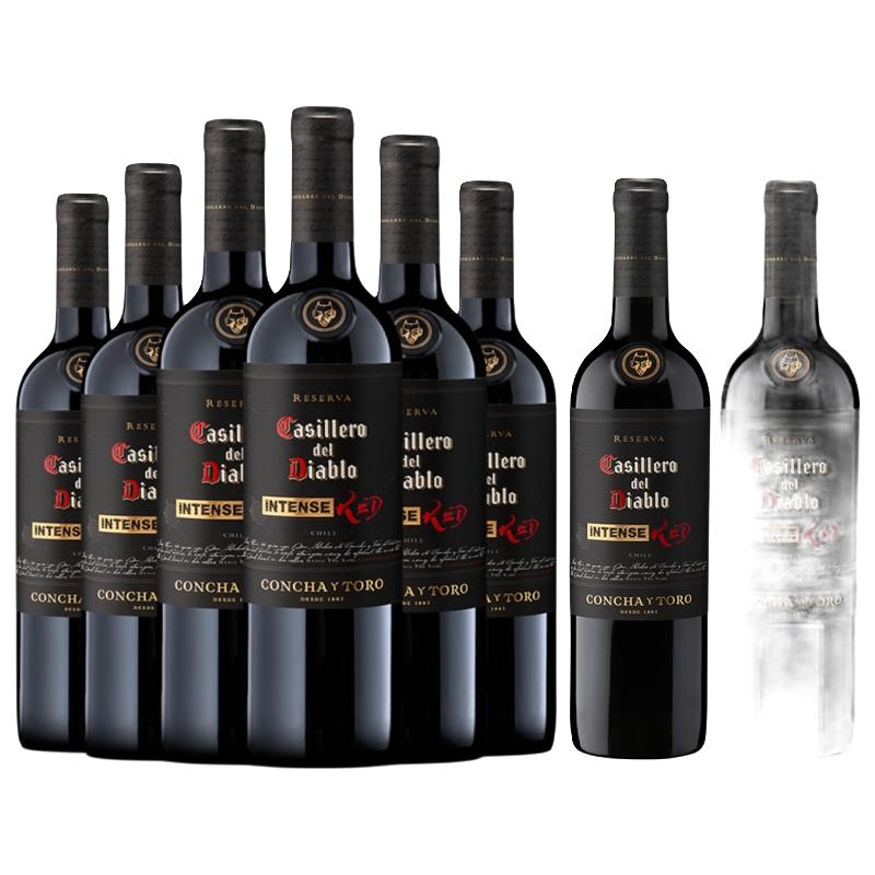  Casillero del Diablo/红魔鬼 浓郁 干红葡萄酒  瓶装 14%vol 750mL