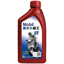 美孚 小霸王2T 摩托车机油 二冲程发动机油 FB级 1L