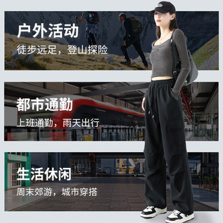  MJ STYLE 加绒保暖 女士工装直筒裤