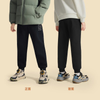 保暖服饰：安踏 男童加绒裤卫裤