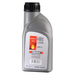 FERODO 刹车油制动液汽车/摩托车通用DOT4 500ml FBX050C-D