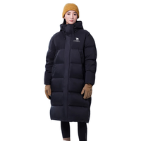 CAMEL骆驼女装羽绒服冬季新款女款男款中长款加厚保暖三防专业面包服