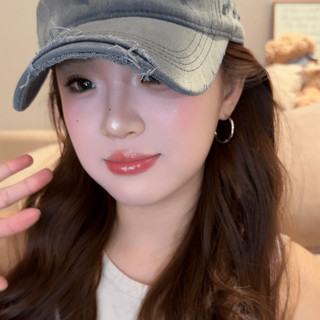 银色圈圈耳环女2025日韩时尚小众设计感几何图案耳钉气质耳饰