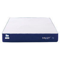 梦百合快充床垫零压记忆棉独袋弹簧护脊席梦思家用卧室2x2.2米软硬适中 快充1.0-23cm【更快入睡】