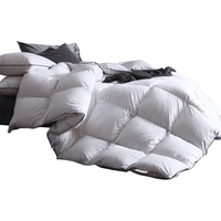 维克多（VCD）100支贡缎95%白鹅绒被 冬被加厚羽绒被被子春秋被芯 白色 加厚冬被150x210cm