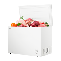 Hisense 海信 300升大容量低霜家用商用冷藏冷冻转换-35℃深冷一级能效冷柜