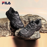  FILA/斐乐 复古厚底 女士休闲鞋  猫爪四代-黑BK 36.5