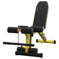 DONIUZ多功能哑铃凳椅子卧推器材男飞鸟训练凳练腿器械家用训练 B05多功能哑铃凳