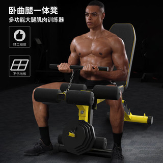 DONIUZ多功能哑铃凳椅子卧推器材男飞鸟训练凳练腿器械家用训练 B05多功能哑铃凳