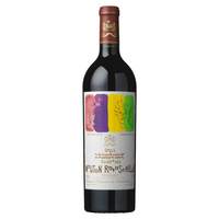 Chateau Mouton Rothschild木桐酒庄法国一级庄大木桐古堡正牌干红葡萄酒原瓶红酒 2001年WS94分