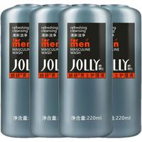 娇妍(JOLLy) 男士护理液护理套装私密洗液男性清洗液私密保养男护私用品 男士护理液【220ml*4】 4瓶