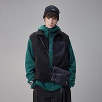 GUUKA 户外机能风 女士半高领抓绒马甲