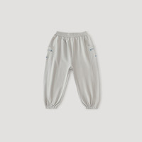 BALIPIG/巴厘小猪 束脚 儿童运动裤  玛雅灰 90