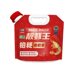 靓虾王 铂粳香软米 5斤