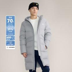 new balance 男款长款连帽羽绒服 AMJ43355